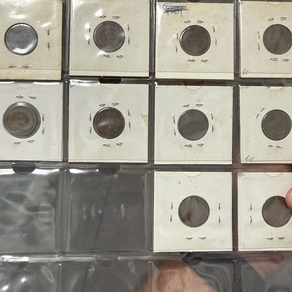 1900-1909 Indian head pennys